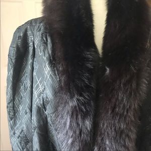 Charles Romain Couture Paris Jacket Rabbit Fur